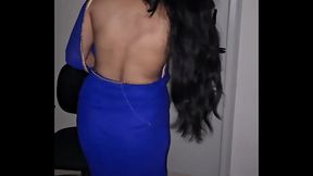 Lisapriya saree stripping