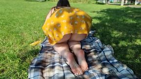 Picnic turned into hot fuck at home
