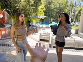 Horny Realtor Catches Couple Fucking At Open House And s For Wild Threesome - HouseHumpers