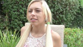 Sloppy Deepthroat Dripping Saliva After Vibrator Stretch