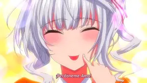 Horny Virgen Maid Gets Romantic Anime Action With Busty Servant