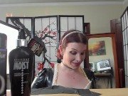 Latex maid oral training