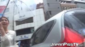 Japanese lady craves a tease as she struggles to relieve herself