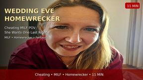 Stepmom Disapproves of Your Fiancée & Fucks You Night Before Wedding