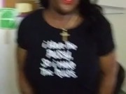 TS Sudussa EATS Her HUGE Nut