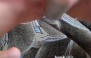 Amazing babe masturbating