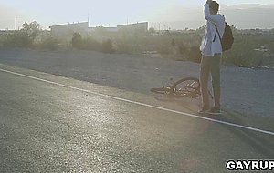 Stranger teaching this virgin gay all about gay sex