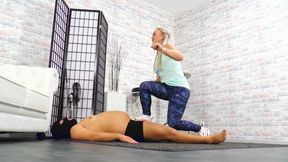 Mistress Jane - Slave eggs sport
