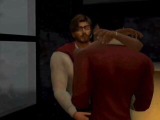 Hawt sex scene (The Sims 4 game)