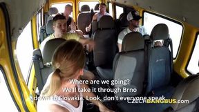 Anal frenzy with kinky twins (Czech Bang Bus)