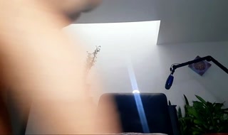 Anal cumshot on a juicy ass