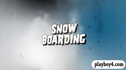 Babes Hit The Water For Surfing And The Snow For Boarding