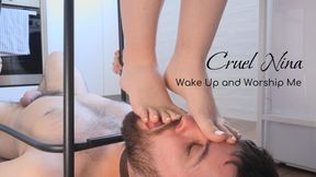 Wake Up and Worship Me - House Slavery & Foot Domination