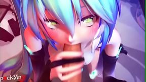 Hatsune Miku Append &quot_ I Love You Mamando Pinga&quot_