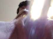 FtM solo masturbation with creamy POV