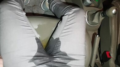 Alice - Car Wetting Compilation - Custom Video, 6 different car pees!