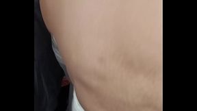 Big fat ass BBW in red panties