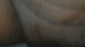 Ebony clean shaved wet pussy getting pounded by big black cock