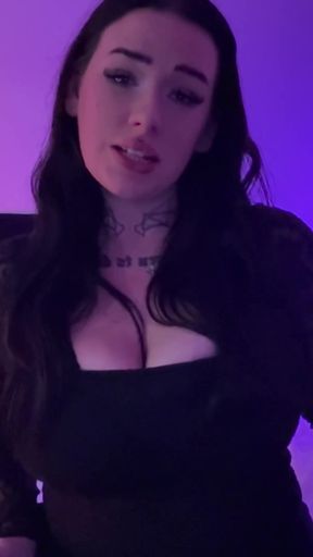 Big tits British Teen JOI   Clip 1