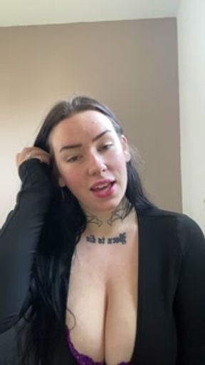 Big boob British girl takes you to her place after an Xmas&nbsp;party&nbsp;JOI