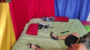 milf tarada por sexo anal chama um dotadao para apagar seu fogo no rabo