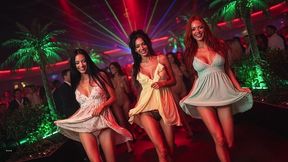 [ai-generated] - milf time! - amateurs night in strip club - music video: naked milfs wild striptease dance