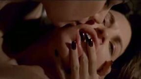 Lesbian hugs and kisses with my hot brunette girlfriend