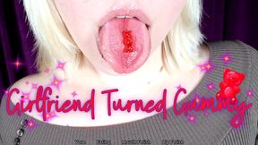 Girlfriend Turned Gummy - HD - Watch Your Gummy Bear Girlfriend Get Sucked And Eaten, Playful Vore, Mouth Fetish, Glossy Lips, Shiny Uvula And Throat