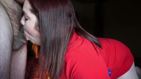 sexy bbw wonder cock sucker