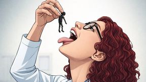 GIANTESS DOCTOR VORE Collection - Redhead POV Soft Vore, Eats Tiny Patients, Food Vore Included - AI Animated