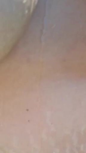 Cooling off at the Nudist Campsite