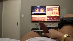 gozei sozinha jogando video game