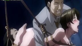 Hentai Teacher With Big Tits Has Rough Bondage Sex