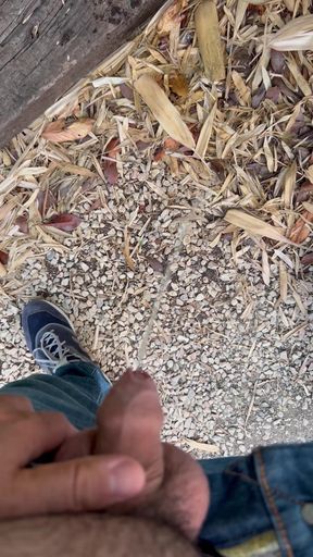 Peeing in the Garden