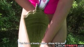 ”PUA Makes Czech Girl Switch Banana 2 Shaft”
