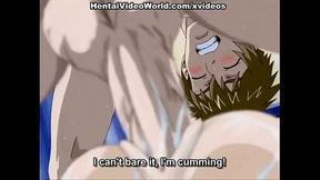 Hentai Anime Couple Engage in Forbidden Passionate Lovemaking
