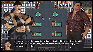 Terminal Desires [ Monster Hentai game PornPlay ] Ep.22 zombie titjob and facial in the dark basement