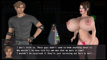 Terminal Desires [ Monster Hentai game PornPlay ] Ep.22 zombie titjob and facial in the dark basement
