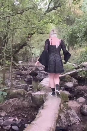 2 Girlfriends Get Fucked in the Woods by a Stranger!
