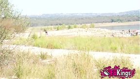 Briseyda Myers wants to pound a guy at the San Juan reservoir in Madrid