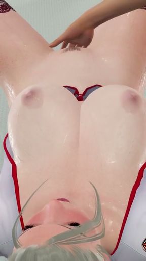 Japanese Nurse in Hot Nylon Stockings - 3D Hentai Fingering Her Tight Pussy Until Wet, Using an Anal Vibrator for&hellip;   Clip 1