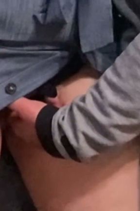 Slut Babe - His Dirty Finger Under Dress