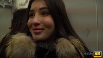 Sexy Russian Teen (18+)'s Debt-Fueled Rough Sex Adventure