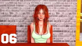 Redheaded President Gets Help from Dik in Busty 3D Anime Adventure