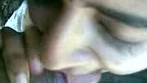 Dirty cum loving Indian college girlfriend gives head