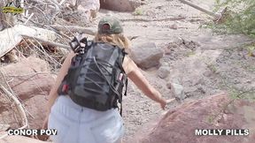 helpless lost girl fucks for shelter - anal plug big booty nympho shows gratitude by fucking stranger in tent - molly pills - accidental creampie cum in pussy - horny hiking amazing amateur babe