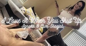 I Love It When You Shut Up: Ignore & Cum Shoejob