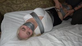 d2603VAMP-Being taped and gagged helpless got the full figured girl horny