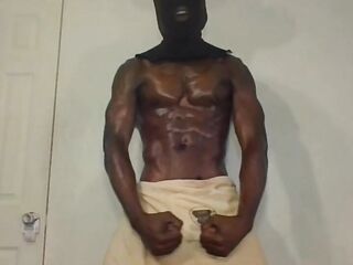 I love jacking my large lengthy ebony horse hung weenie..massive spunk flow!
