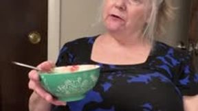 Stuffing My Face And Showing Off My Big Belly